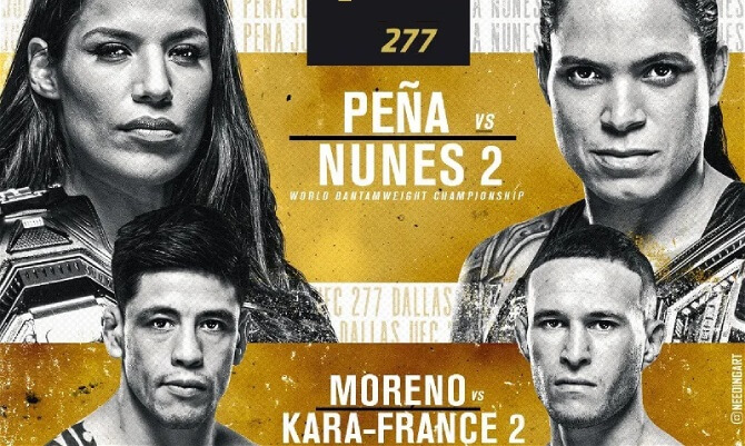 Assistir Julianna Peña x Amanda Nunes ao vivo UFC 277 HD