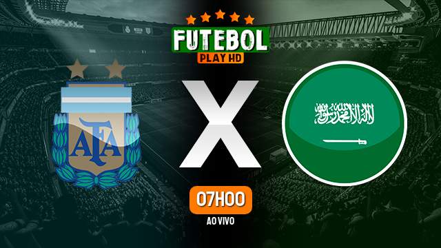 Assistir Argentina x Arábia Saudita ao vivo 22/11/2022 HD online