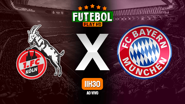 Assistir Colônia x Bayern de Munique ao vivo 15/01/2022 HD online